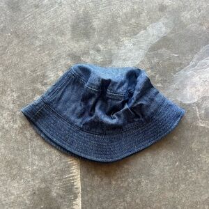denim bucket hat